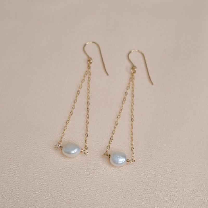 Chandelier Pearl Earrings
